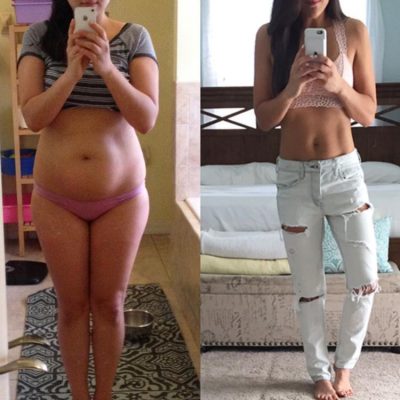 before after
